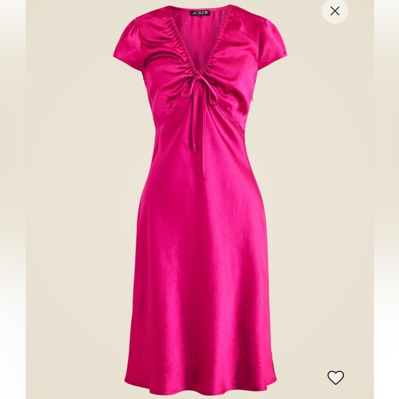 J. Crew Dresses & Skirts - J. Crew Fuchsia Midi Dress